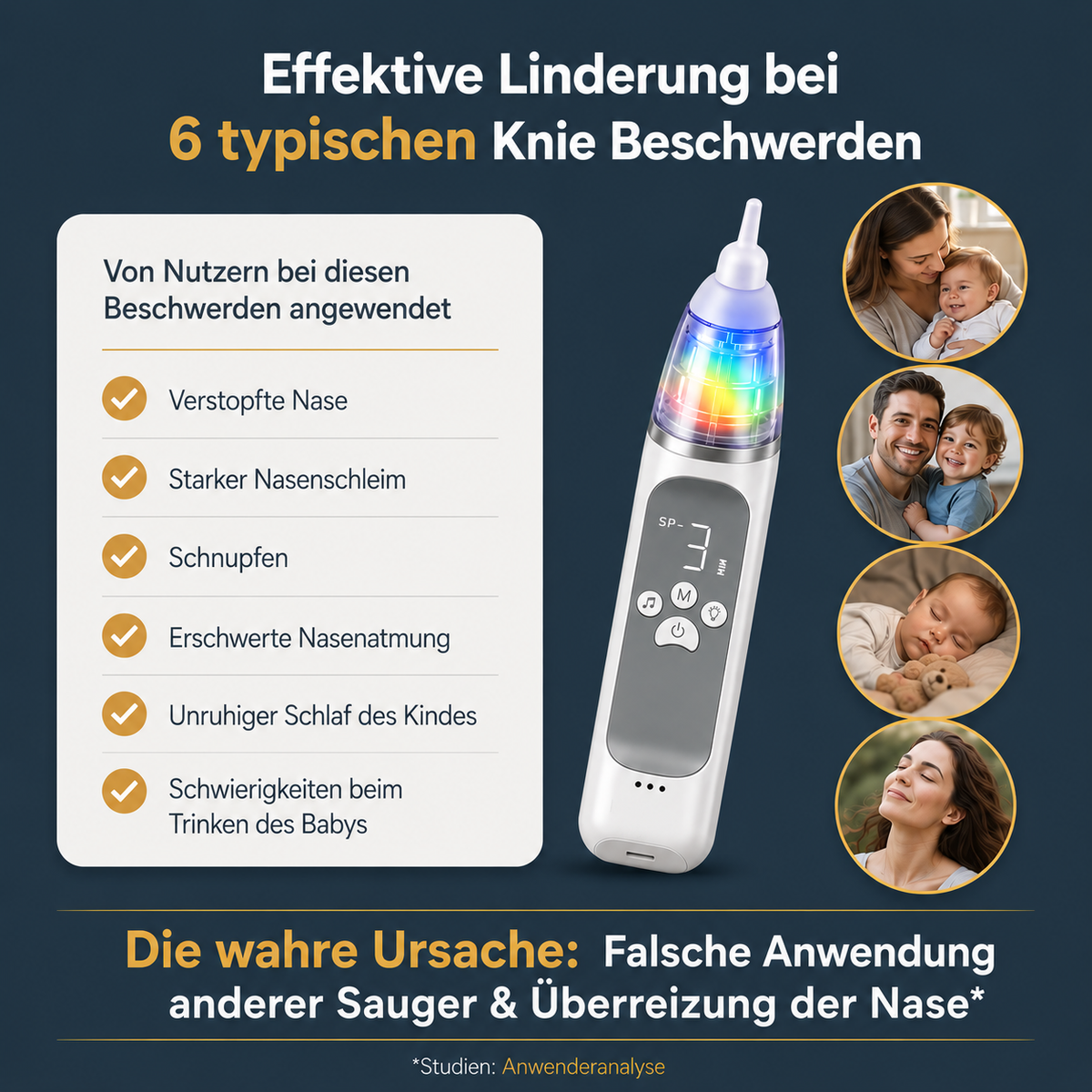 BabyHero | Automatisierter Kinder Nasensauger