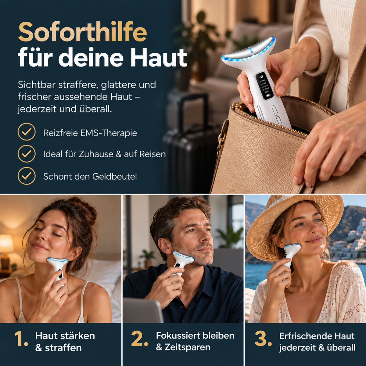 NecBe | Hals- & Gesichtshaus EMS-Therapie
